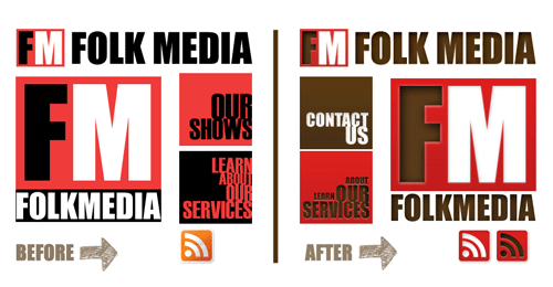 Folk Media Web Graphics