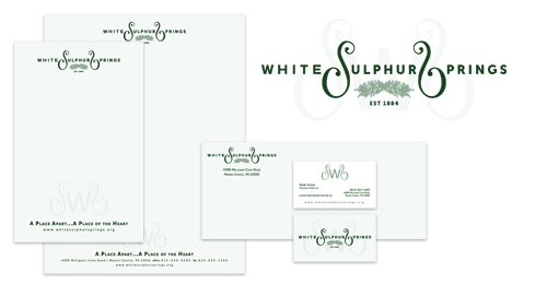 White Sulphur Springs Branding
